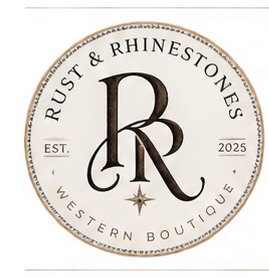 Rust & Rhinestones badge