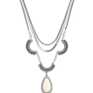 Silver Wings Necklace
