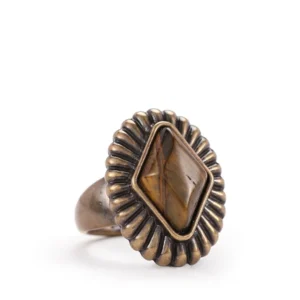 Gleaming in Gold Ring